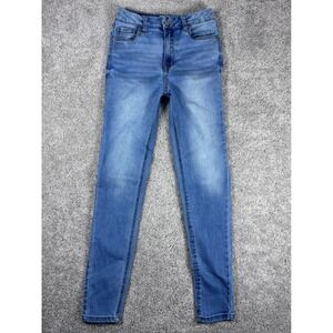 Refuge Denim Colombia High Rise Curvy Skinny Jeans Medium Wash Size 0